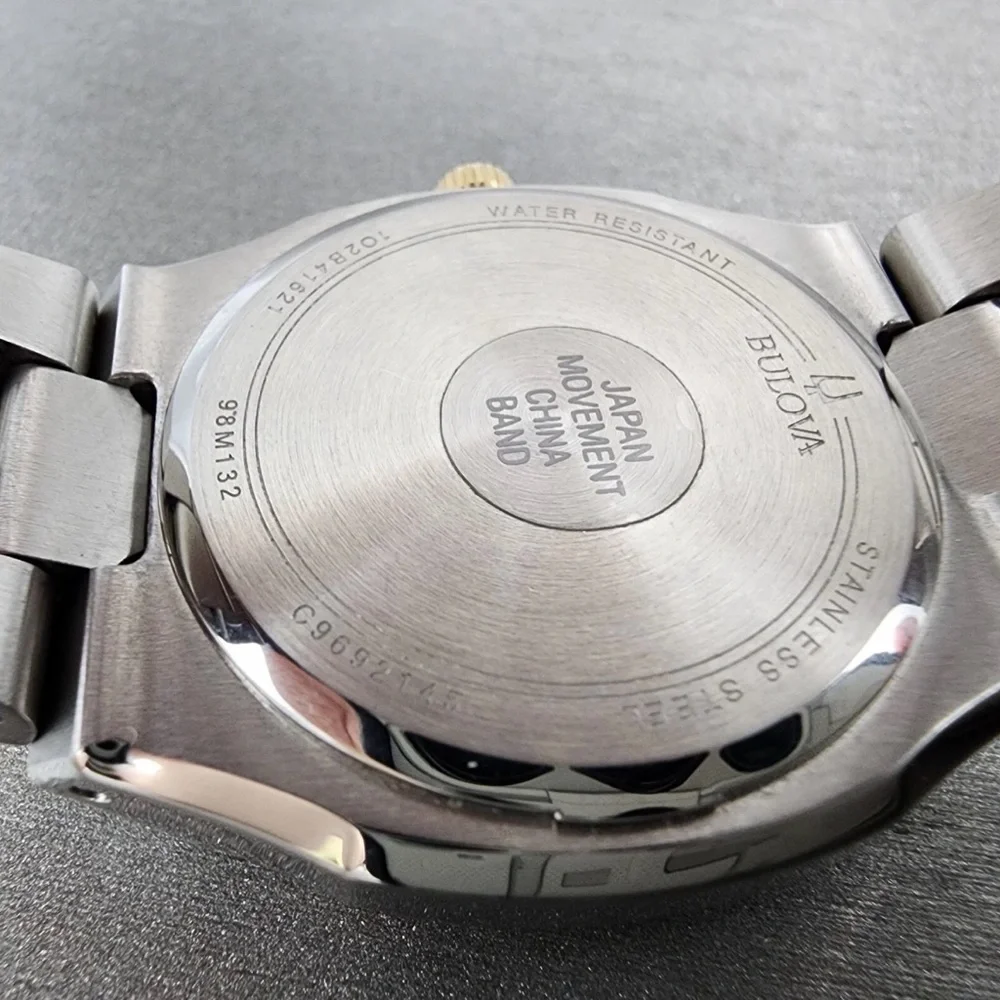 Bulova 34mm Surveyor White Dial Two Tone 98M132 - Picture 5 of 5